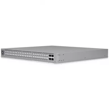 Ubiquiti USW-Pro-Max-48-PoE jungiklis su Etherlighting, 16x RJ45 2.5 Gbps, 32x RJ45 1000 Mbps, 4x SFP+, L3, 720W PoE