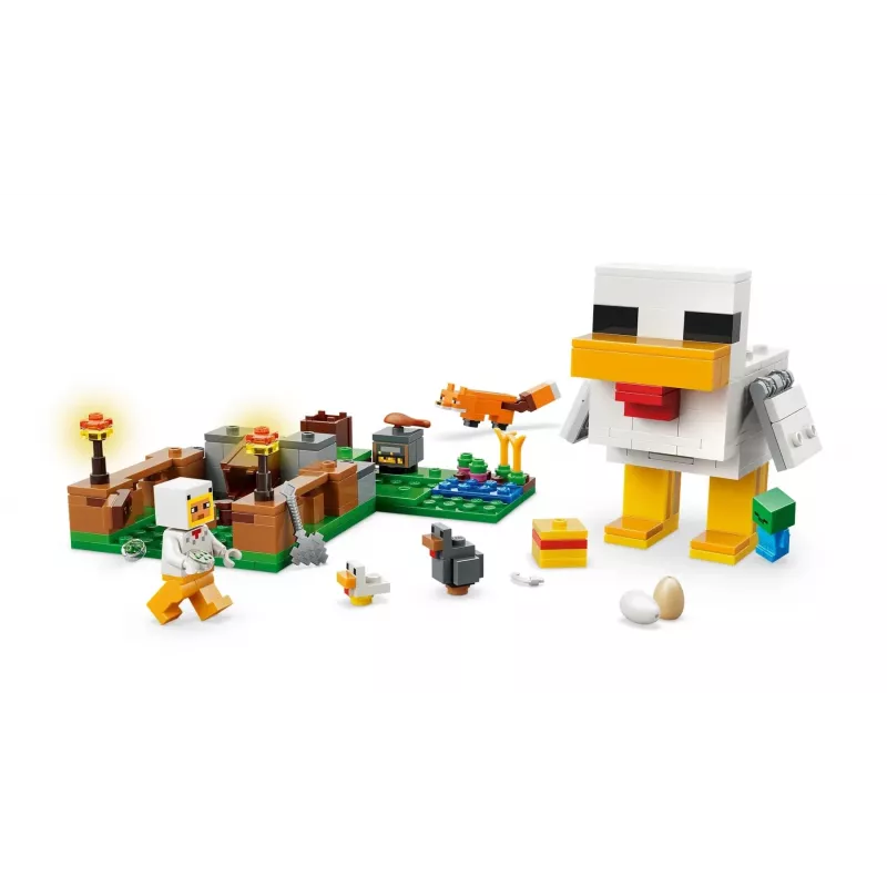 LEGO MINECRAFT 21585 Viščiukų ūkis