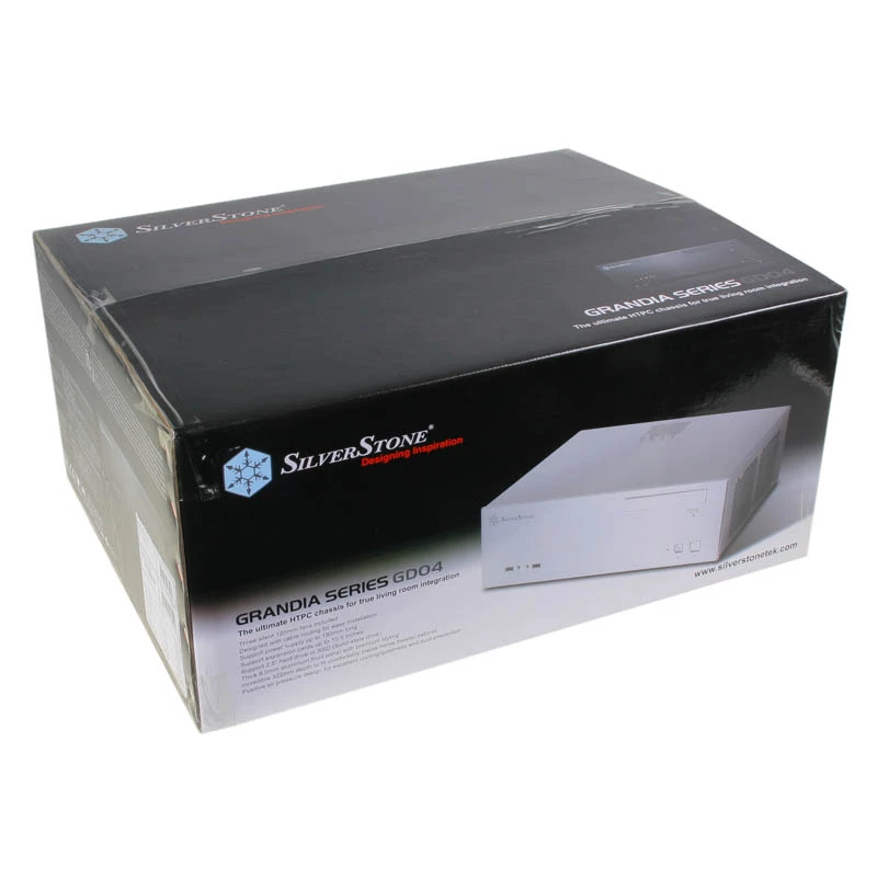 SilverStone SST-GD04B USB 3.0 Grandia Desktop - juoda