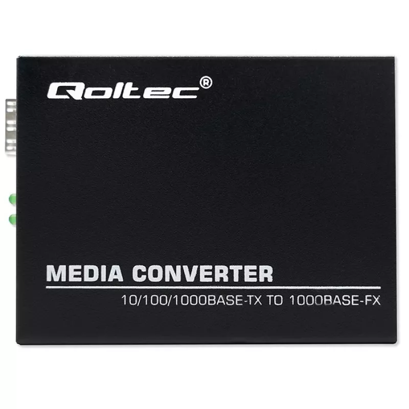 QOLTEC Media Converter SWITCH Ethernet 1x RJ45 1x SFP