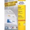 Lipnios etiketės Avery 3474 stačiakampės baltos 2400 vnt.