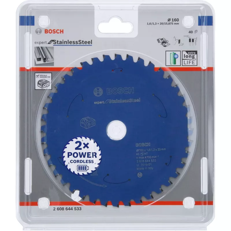 Bosch 2 608 644 533 pjūklo diskas metalo pjovimui 16 cm 1 vnt