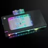 BitsPower NEBULA Astral RTX 5090 radiatoriaus blokas ARGB akrilinis, juodas