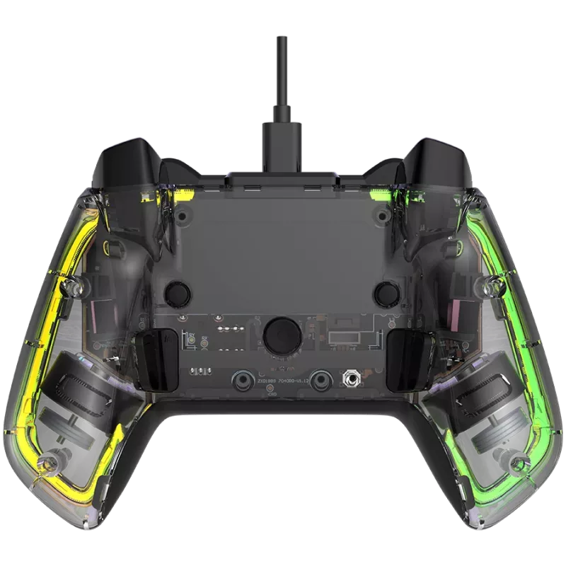 CANYON žaidimų pultas Brighter GPW-02 Belaidis Bluetooth + 2.4 GHz Skaidrus