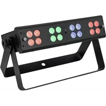 LED juosta EUROLITE 16x4W RGB/ŠV – sceninis ir aplinkos apšvietimas, 16 LED x 4W, RGB su šilta balta