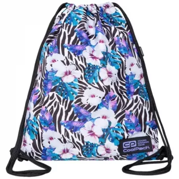 Maišelis batams CoolPack Solo Flower Zebra
