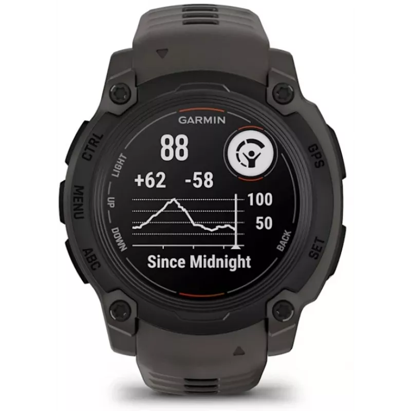Garmin Instinct E 2.18 cm (0.86 inch) MIP 40 mm Skaitmeninis 166 x 166 pikseliai Juodas GPS
