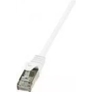 Tinklo kabelis LogiLink 3m RJ-45 Cat6 baltas