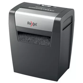 Rexel Momentum X406 kryžminio pjovimo popieriaus smulkintuvas P4, 4 x 28 mm, 15 l, 125 lapų, 70 dB, mygtukai