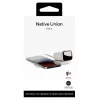 Belaidis 2-in-1 įkroviklis native union Voyage 2-In-1 Wireless Charger Sandstone USB, šviesiai pilkas