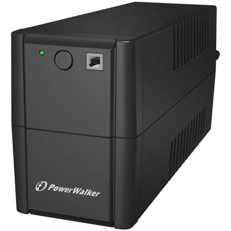 PowerWalker 10121070 nepertraukiamo maitinimo šaltinis (UPS) Line-Interactive 0.85 kVA 480 W 2 lizdai