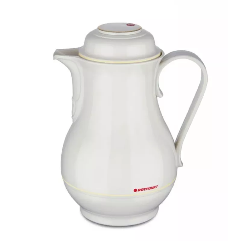 Termosas ROTPUNKT 1,2 L, dramblio kaulo spalva – 24 val. karšta / 36 val. šalta, rankena, 199×255 mm