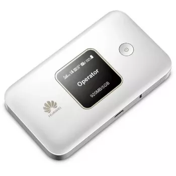 Nešiojamas stalinis maršrutizatorius HUAWEI E5785-92C — dviejų juostų „Wi‑Fi 5“, LTE 4G, 3000 mAh baterija, micro-USB, vidinė antena