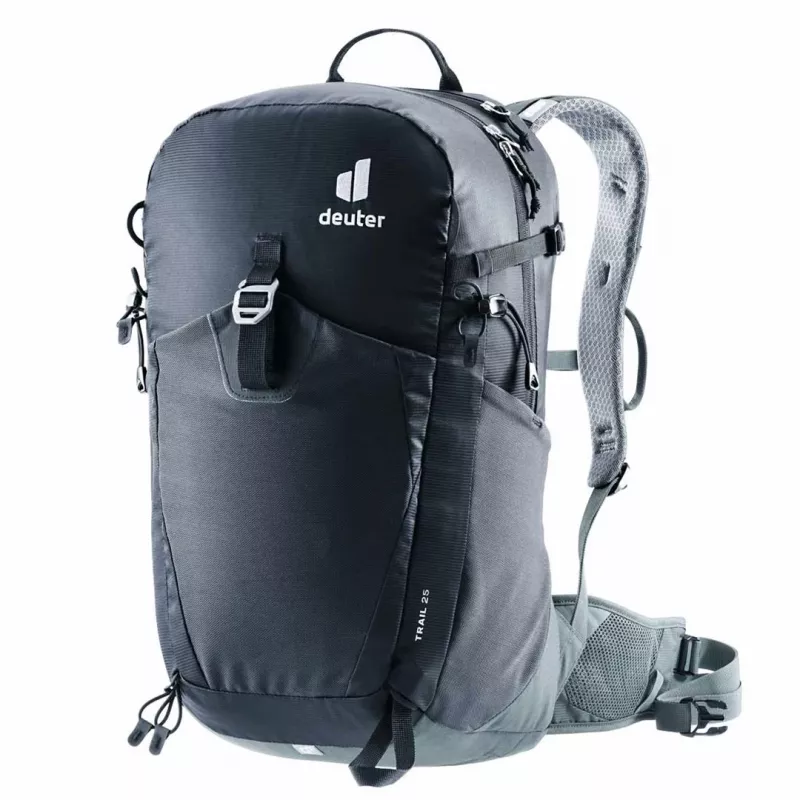 Kuprinė DEUTER Trail 25 – 25L žygiams, juoda-pilka