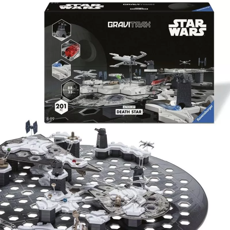 GraviTrax Action-Set Death Star, geležinkelis