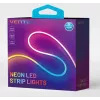 LED juostinis apšvietimas Vention PAEWH 2 m, USB maitinimas 5V, RGB su IR nuotolinio valdymo pulteliu, dvipusė lipni juosta