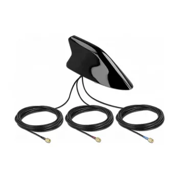 Antena DeLOCK 90052 kietas stogo tvirtinimas juoda