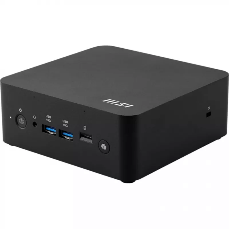 Mini PC MSI Cubi NUC AI+ i7-258V, 32 GB RAM, 1 TB SSD, Windows 11 Home, juodas
