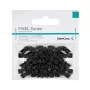 Guminiai tvirtinimo elementai DeepCool PIXEL universalus rinkinys 100 vnt., juodi, 9,8 g bendras svoris
