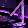 Stalinė lempa Hawk HW-LAMP04 balta LED reguliuojama, balta spalva, reguliuojama galvutė ir rankena