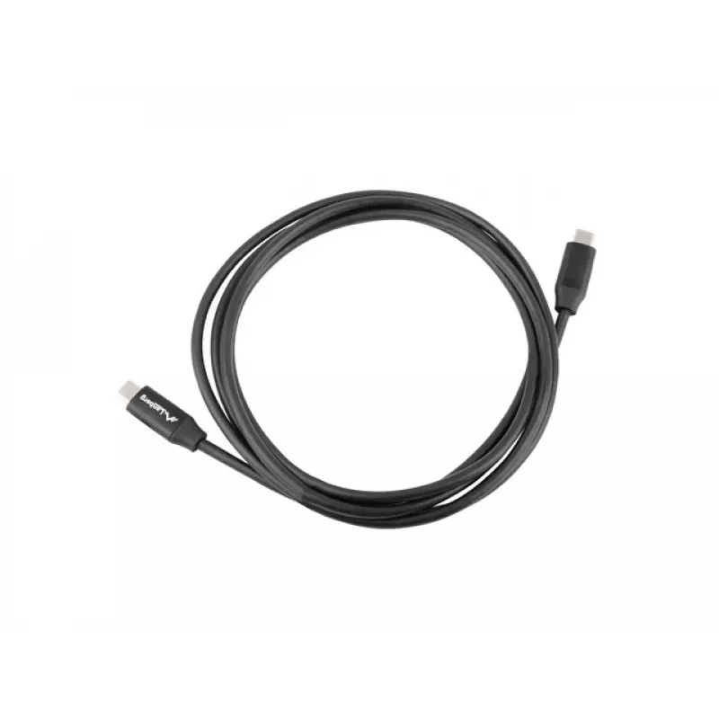LANBERG USB-C į USB-C laidas CA-CMCM-40CU-0018-BK — USB 2.0, 1,8 m, juodas