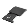 Išorinis DVD‑RW įrenginys QOLTEC 51857 – USB 3.0, SATA sąsaja, DVD±R 8x, DVD±RW 4x, DVD‑RAM 5x, CD 24x, juodas