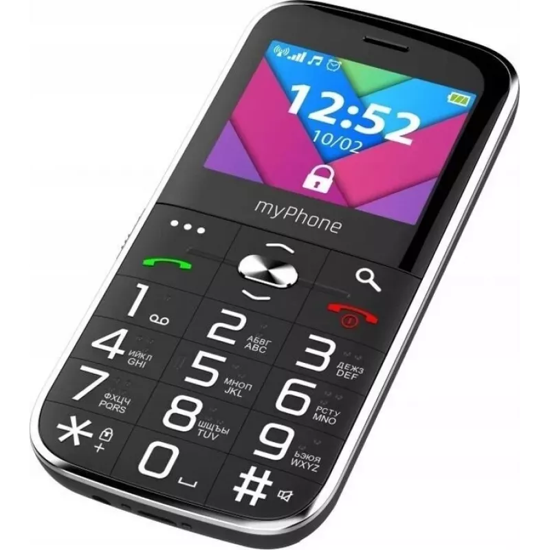 myPhone Halo C | Juoda | 2,2 colio | TFT | 32 MB | 32 MB | Dual SIM | Pagrindinė kamera 0,3 MP | 1900 mAh