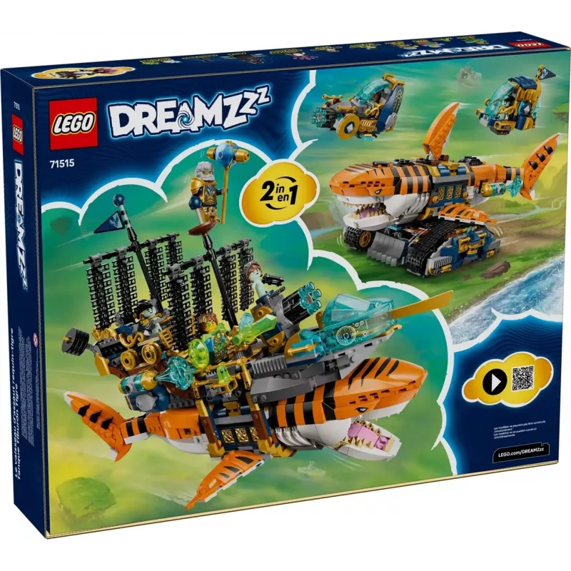 LEGO DREAMZzz 71515 Tigro ryklio tankas