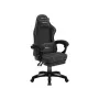 Žaidimų kėdė Huzaro Force 3.7 Carbon Black – ergonomiška, reguliuojamas aukštis 107,5–116,5 cm, 5 ratukai, juosmens ir kaklo pagalvėlės