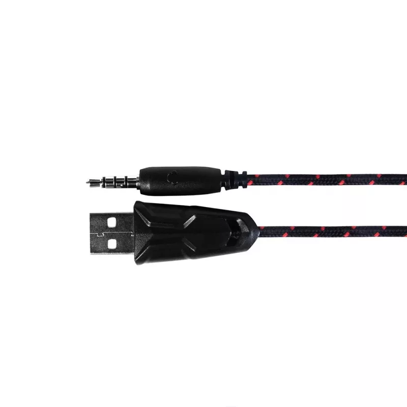 Ausinės žaidimams Modecom Volcano MC-839 Sword, laidinės, 40 mm, 20–20 000 Hz