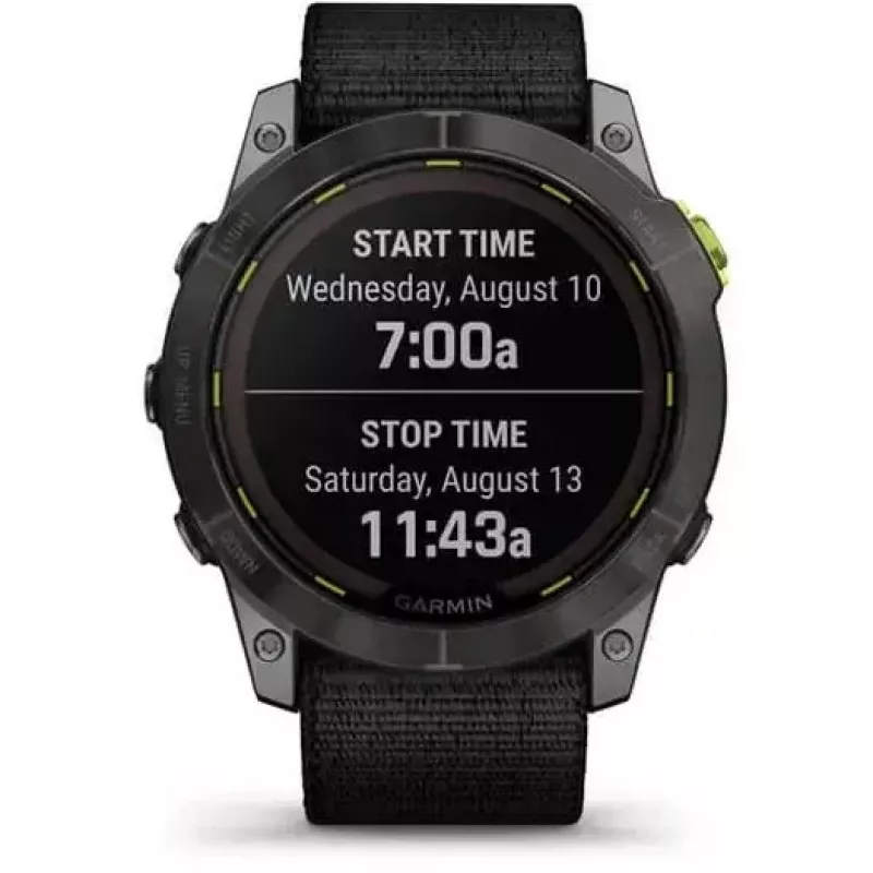 Garmin Enduro 2 3.56 cm (1.4 colio) MIP 35 mm skaitmeninis 280 x 280 pikselių jutiklinis ekranas Pilka spalva Wi-Fi GPS (palydovas)