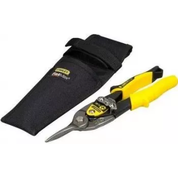 STANLEY Tin Snips FMHT9-14563 žirklinės žirklės tiesiam pjūviui, patvarūs plieniniai ašmenys