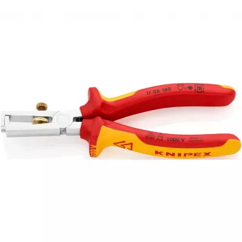 Knipex 11 06 160 kabelių nuėmiklis Oranžinė, Raudona
