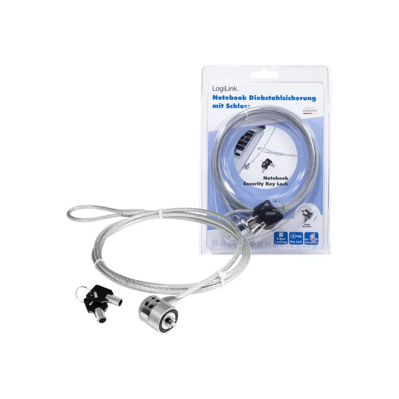Notebook Security Lock LogiLink nbs003 1,5 m