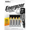 Energizer Alkaline Power AAA LR03 baterijos, 4 vnt.