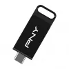 PNY Elite, 64 GB, USB Type-C, 3.2 Gen 1 (3.1 Gen 1), 120 MB/s, Juoda