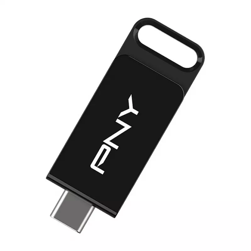 PNY Elite, 64 GB, USB Type-C, 3.2 Gen 1 (3.1 Gen 1), 120 MB/s, Juoda