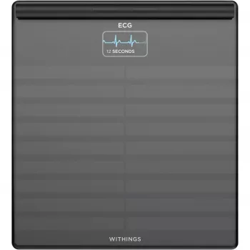Svarstyklės elektrinės asmeninės Withings BODY SCAN Square juodos