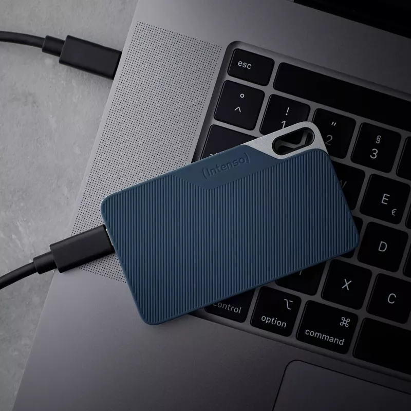 SSD diskas Intenso 2TB nešiojamas USB Type-C 3.2 Gen 1