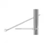 Kabelio raištis Standartinis, skaidrus – ilgis 280 mm, plotis 4,8 mm