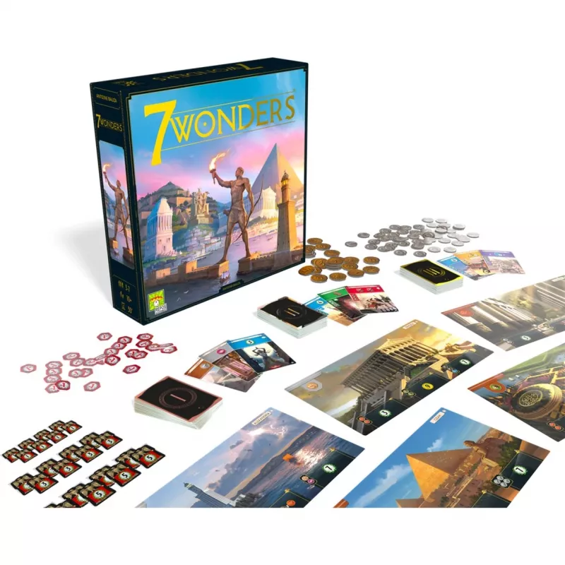 7 Wonders – pagrindinis žaidimas, naujas dizainas, Stalo žaidimų ekspertų metų žaidimas 2011
