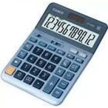 Stalinis skaičiuotuvas Casio DF-120EM Mėlynas