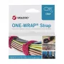 Daugkartinis kabelio raištis Velcro ONE‑WRAP 230×20 mm, polipropilenas, juoda, 25 vnt.