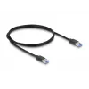 DeLOCK 64285 USB 2.0 Type-A šakotuvas 5000 Mbit/s Juodas