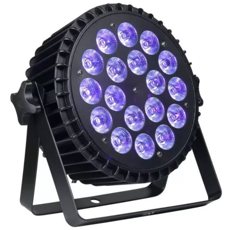 LIGHT4ME ALU QUAD PAR 18x6W RGBW – sceninis prožektorius