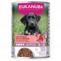 Eukanuba Puppy Beef & Pumpkin šlapias šunų maistas, 400 g konservų skardinė