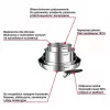 Keptuvių rinkinys Tefal Ingenio Emotion L897S574, indukcinis, nuimama rankena, 16/20/22/28 cm
