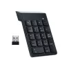 Gembird KPD-W-02 belaidė skaičių klaviatūra nešiojamam kompiuteriui Bluetooth juoda