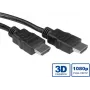 VALUE HDMI laidas 2 m, 19 kontaktų (M) - (M), ekranuotas, juodas (11.99.5732)