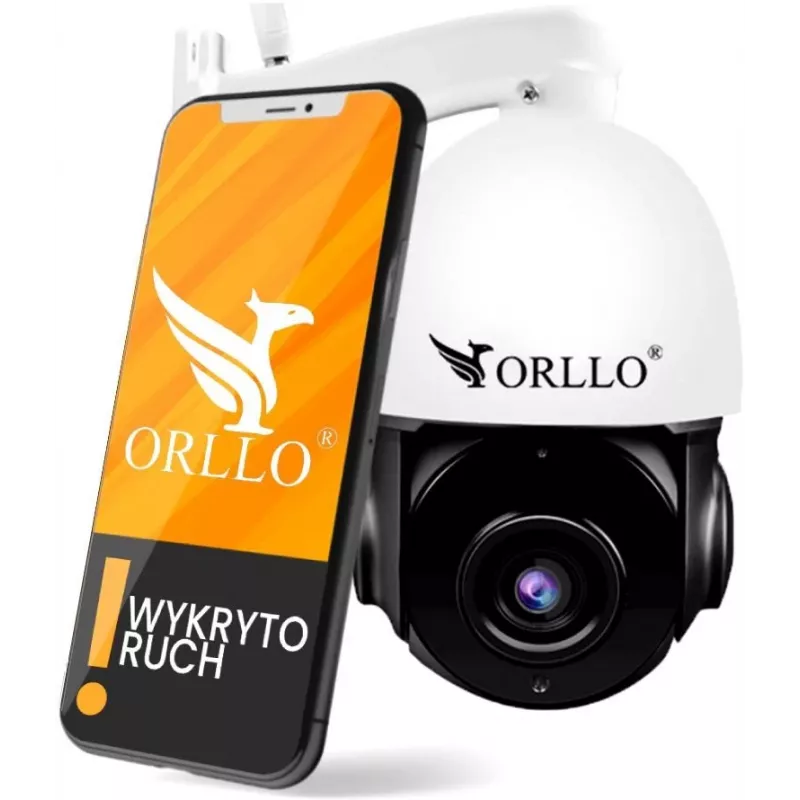 ORLLO Z18 Sukiojama išorinė SIM IP kamera 4MP